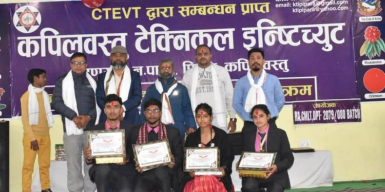 नव आगन्तुक विद्यार्थीहरूलाई स्वागत र खेल सप्ताहको समापन 