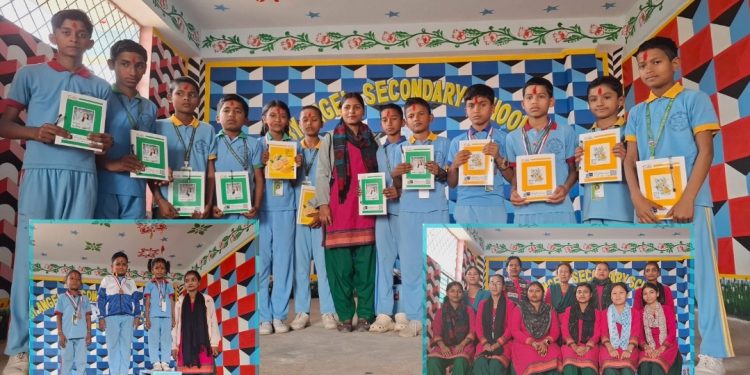 बेबी एन्जल सेकेन्डरी स्कूलमा पुरस्कार वितरण कार्यक्रम: विद्यार्थीहरूको मेहनतको सम्मान