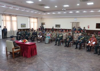 प्रधानमन्त्रीसँग भारत, भूटान र माल्दिभ्सका एनसिसी टोलीको भेट