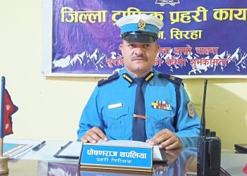 होलीमा सिरहा ट्राफिक कडाइ : मादक पदार्थ सेवन गरेर सवारी चलाए कारबाही