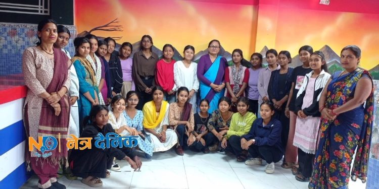 किशोरीहरूका लागि यौन तथा प्रजनन स्वास्थ्य अधिकारबारे तीनदिने तालिम