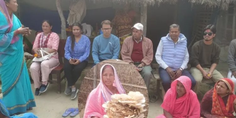 सामूहिक करार खेतीबाट आत्मनिर्भर बन्दै भगवानपुरका किसान