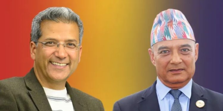 राप्रपाका नेता रविन्द्र मिश्र र धवल शमशेर जबरा पक्राउ