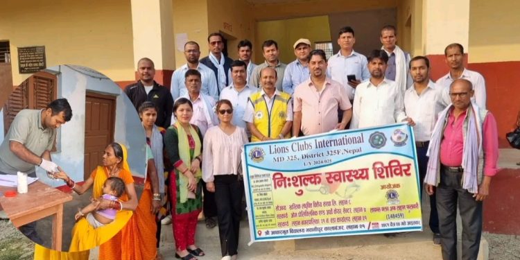 गाउँमै विशेषज्ञ सेवा : एकैदिनमा तीन सयभन्दा बढीको स्वास्थ्य परीक्षण