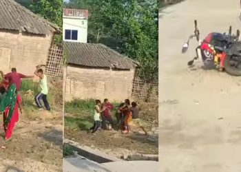लहानमा मोटरसाइकल छोएको निहुँमा युवकमाथि खुकुरी प्रहार, तीन जना पक्राउ, एक फरार