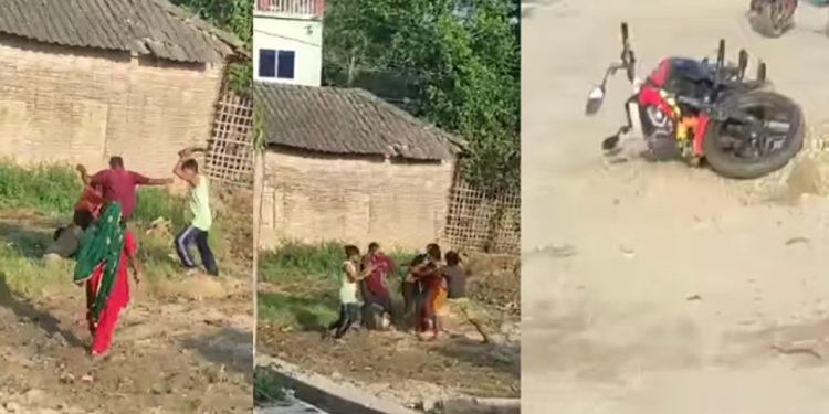 लहानमा मोटरसाइकल छोएको निहुँमा युवकमाथि खुकुरी प्रहार, तीन जना पक्राउ, एक फरार