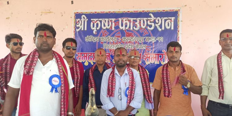 रक्तदान गर्दै श्रीकृष्ण फाउन्डेसनको उद्घाटन, सेवाभाव र चेतनाको सन्देश