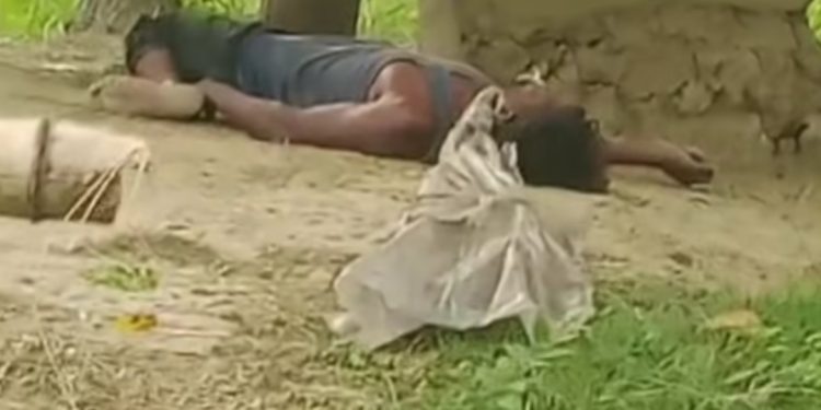 अर्नमामा एक युवकको हत्या, घाँटीमा लुगा बेरिएको अवस्थामा शव फेला