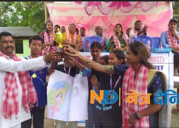 बालिका सशक्तिकरण अभियानमा नयाँ रंग लैङ्गिक हिंसाविरुद्ध चित्रले बोले सत्य