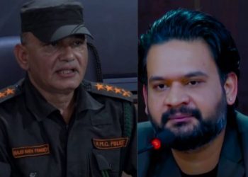 नगर प्रहरी प्रमुख पाण्डेको राजीनामा माग, कुमारीमाथि अपमान भएको भन्दै मेयर साहलाई क्षमापूजा गर्न दबाब