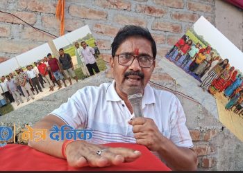 नवराजपुरमा समाजसेवी जय कृष्ण यादवको व्यापक चर्चा