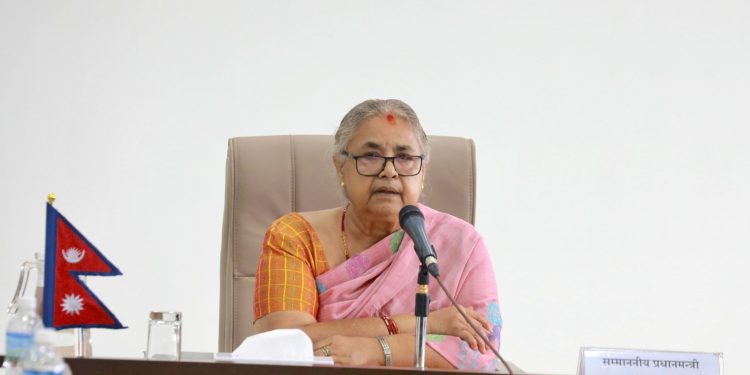 प्रधानमन्त्री सुशीला कार्की आज ४४ देशका नेपाली राजदूतहरूसँग भर्चुअल छलफल गर्ने