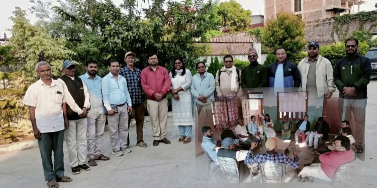 सिरहामा मानवअधिकारकर्मीहरुको १६ दिने अभियान अवस्थामाथि छलफल