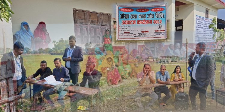 स्थानीय सहकार्यसँगै अग्रसर युवा क्लब : हजारौंले पाए निःशुल्क आँखा जाँच सेवा