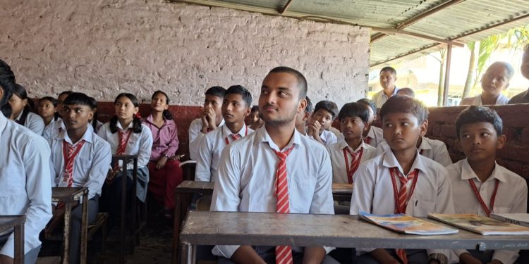 माईलेशटोलन एकेडेमीका विद्यार्थीलाई सुरक्षा तथा सामाजिक सचेतनामूलक प्रशिक्षण