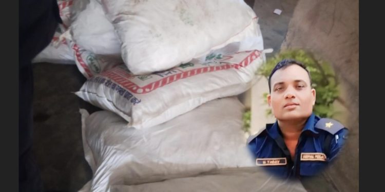 गोप्य सूचनाका आधारमा भोटिया टोलबाट तीन प्रकारका अबैध सामग्री नियन्त्रण