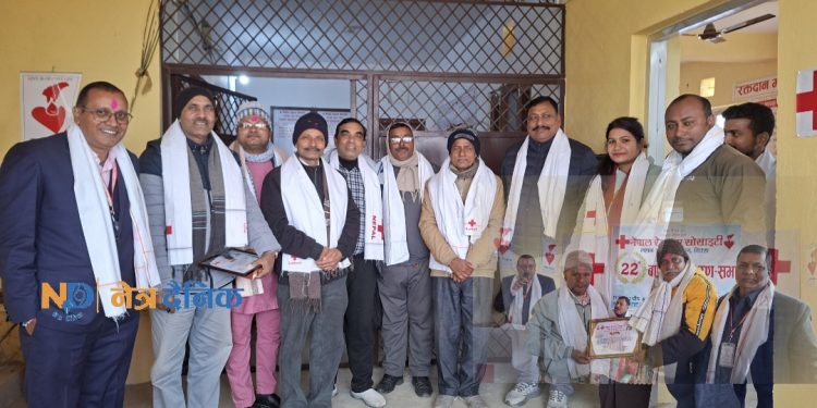 २४ सै घण्टा रक्तसञ्चार सेवा सञ्चालन गर्दै लहान रेडक्रसको २२औं साधारणसभा सम्पन्न