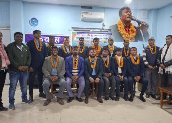 लहान सिटी जेसीजको अध्यक्षमा बम चन्द्र चौधरी निर्वाचित