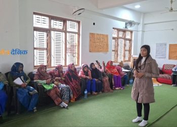 पोषण र आयआर्जनमा सुधार लक्ष्यसहित भगवानपुरमा चारदिने कृषक तालिम