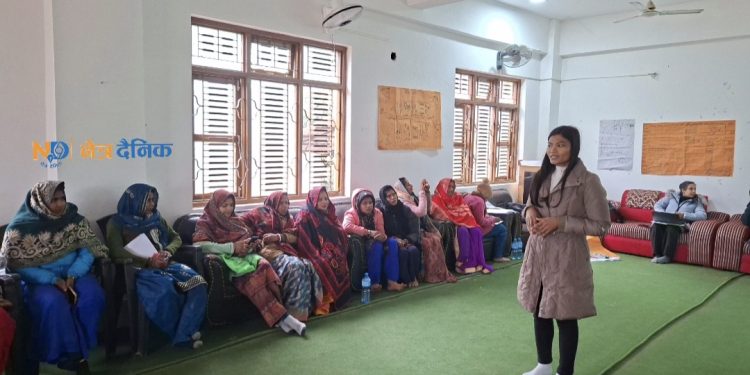 पोषण र आयआर्जनमा सुधार लक्ष्यसहित भगवानपुरमा चारदिने कृषक तालिम