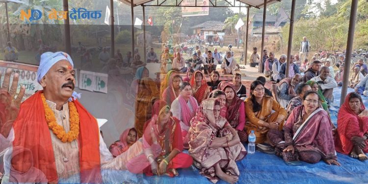 सिरहा–२ मा काङ्ग्रेस उम्मेदवार रामचन्द्र यादवप्रति बढ्दो जनसमर्थन