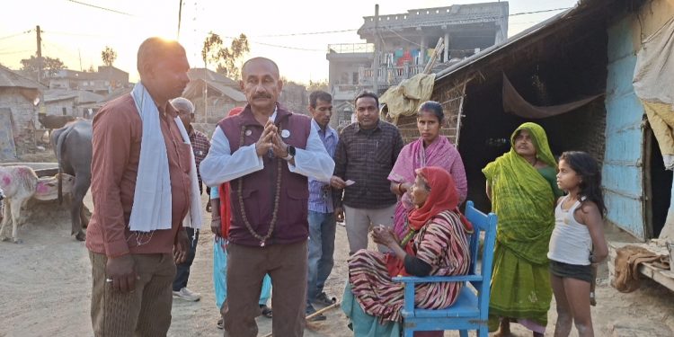 सप्तरी ४ मा राप्रपाका उमेदवार रुप कुमार न्यौपाने लहर