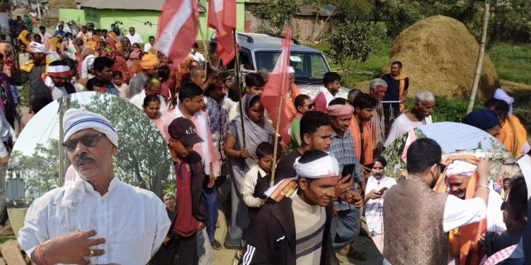 विद्यानगरमा रामचन्द्र यादवलाई भव्य स्वागत, जनसागरको प्रदर्शन