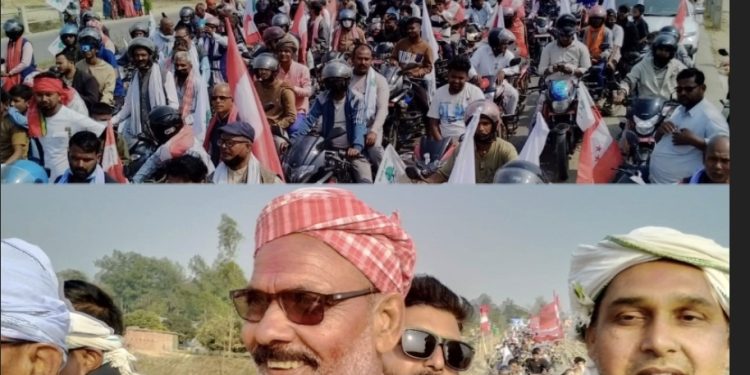 सिरहा २ मा राम चन्द्र यादव समर्थको बाक्लो उपस्थिति