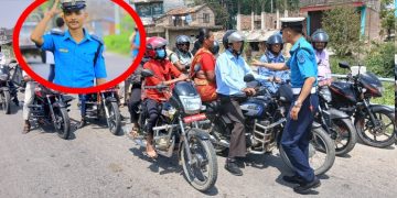 धनगढीमाईमा ट्राफिक एक्सन: लापरवाह चालकलाई रोक्दै सचेतना अभियान सुरु