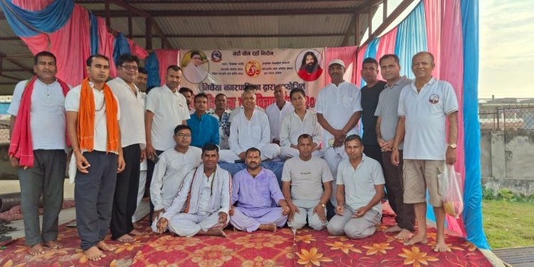 ‘गरौं योग, रहौं निरोग’ अभियानसहित मिर्चैयामा योग शिविर