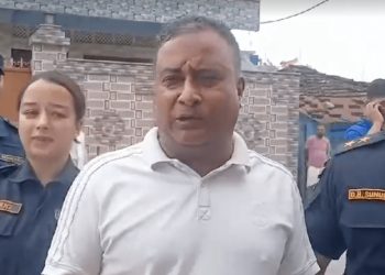 घरबाटै पक्राउ परे काङ्ग्रेस युवा नेता अभिषेक गिरी