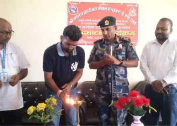 सखुवाप्रसौनीमा विपद् स्वयंसेवक परिचालन आधारभूत तालिम सुरु