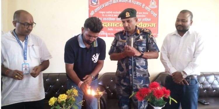 सखुवाप्रसौनीमा विपद् स्वयंसेवक परिचालन आधारभूत तालिम सुरु