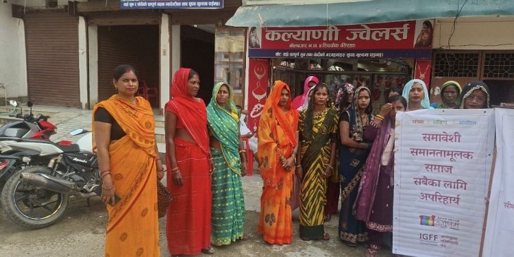 महिलाको अर्थपूर्ण प्रतिनिधित्वका लागि गोलबजार–भगवानपुरमा ‘अनुपम अभियान’ कार्यक्रम