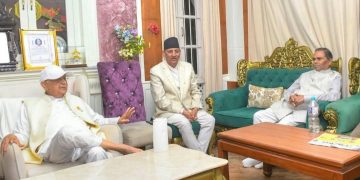 मधेशमा नयाँ सरकार गठनका लागि उपेन्द्र यादव र केपी ओलीबीच भेटवार्ता